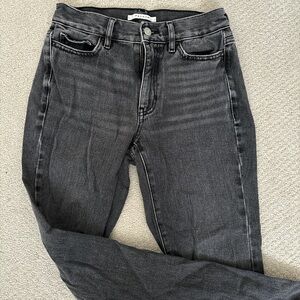 90s straight bootcut jeans